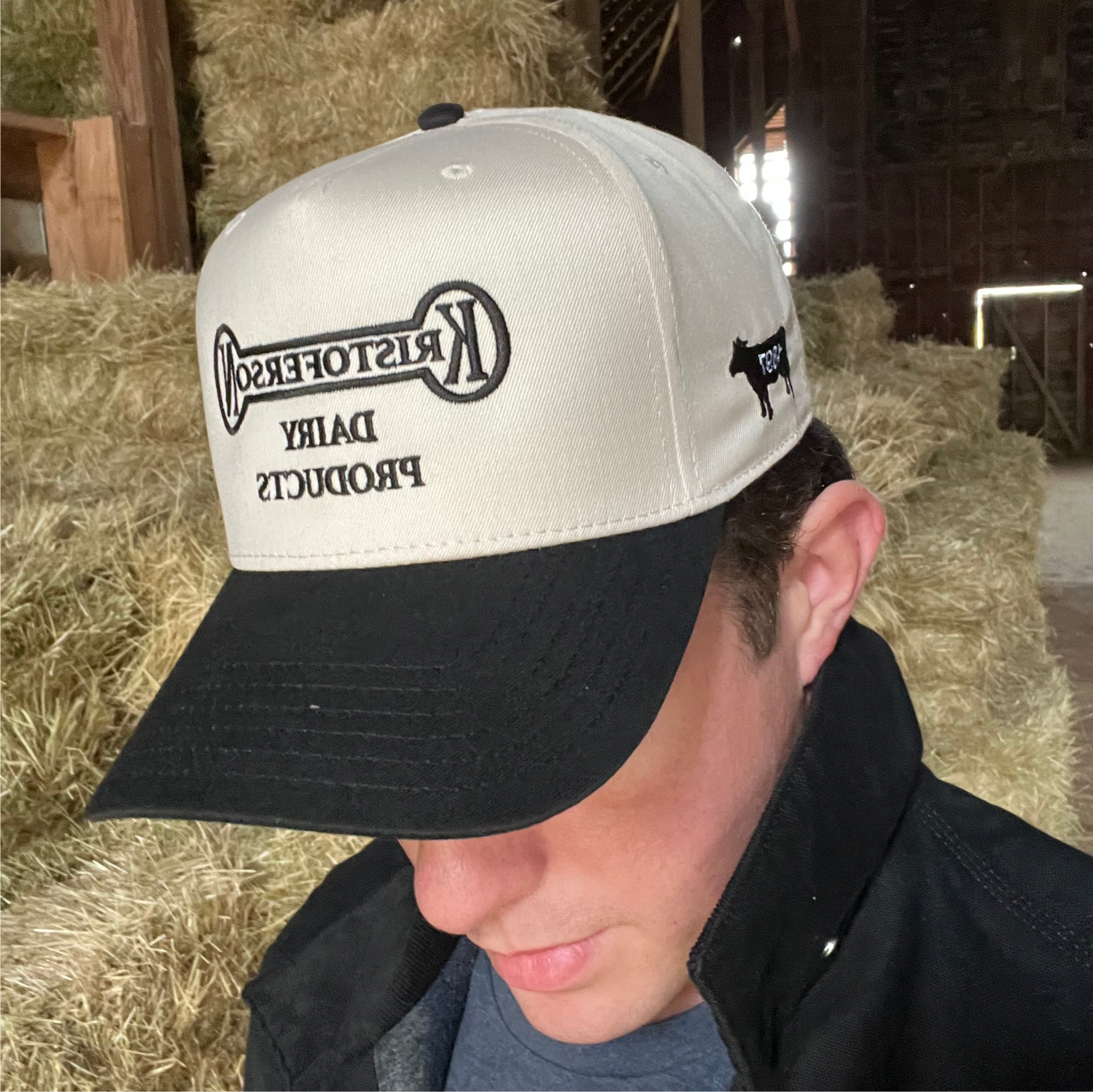 Dairy Products Hat - Black