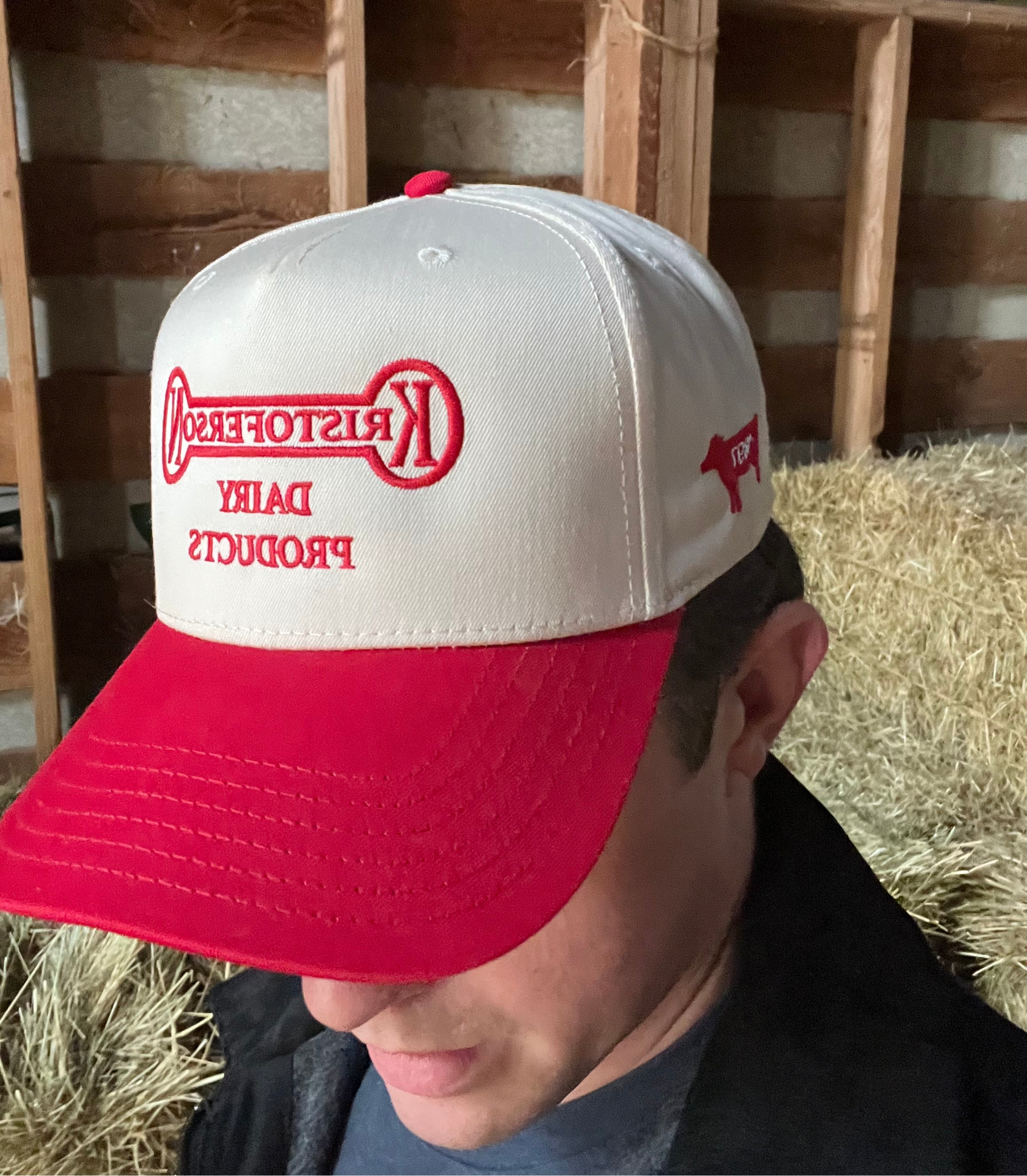 Dairy Products Hat - Red